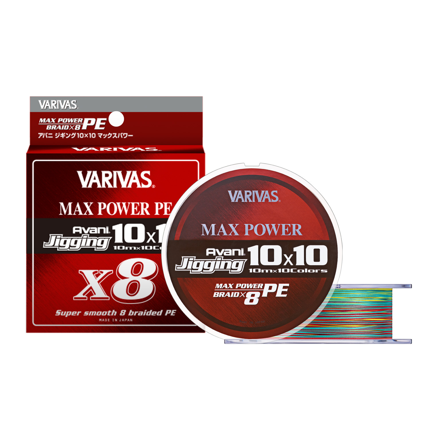 Avani Jigging 10x10 [Max PowerPE] X8