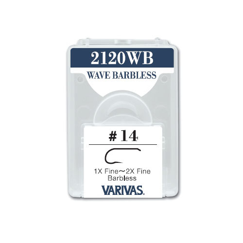 2120WB WAVE BARBLESS1X Fine~2X Fine Barbless