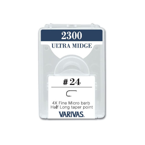 2300 ULTRA MIDGE4X Fine Micro Barb Half Long taper point