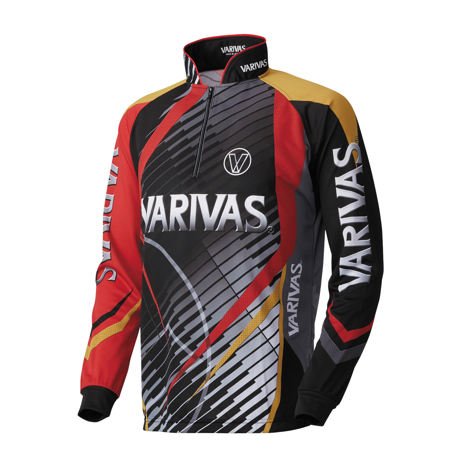 ドライジップシャツ長袖<br>VAZS-17