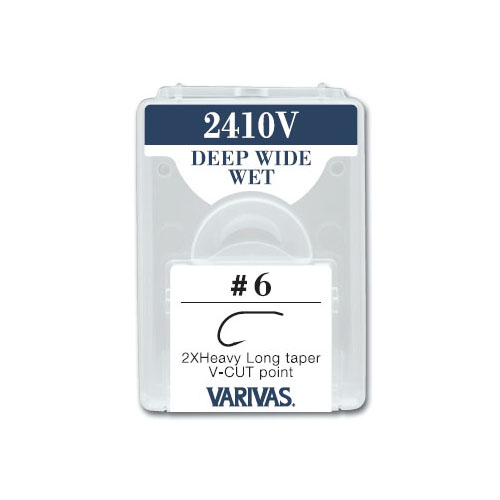 2410V DEEP WIDE WET2X Heavy Long taper V-CUT point