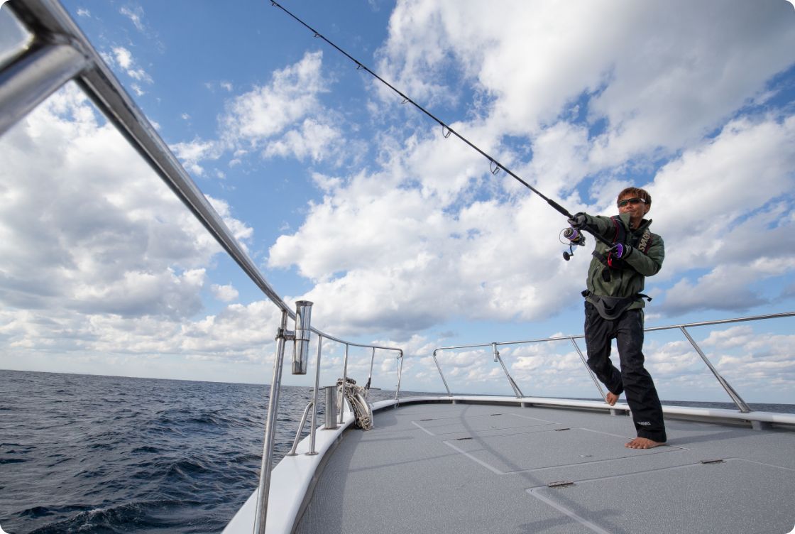 アングラーのために開発