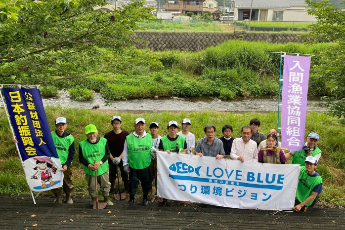 産卵床造成活動