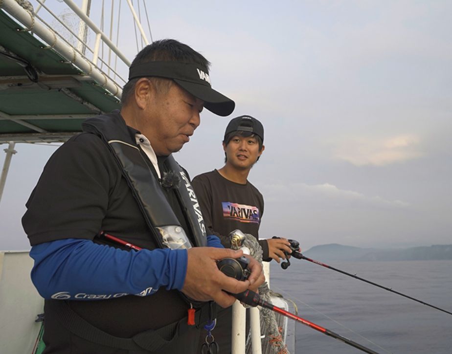 【商品企画・開発】　新商品候補の実釣テスト