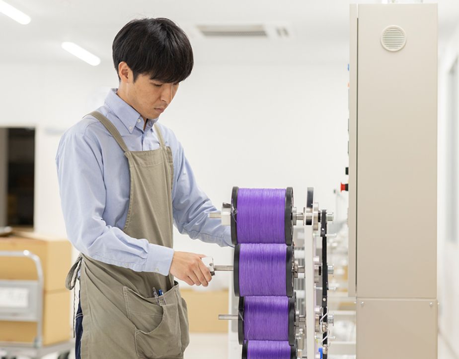 自社コーティング・巻き加工