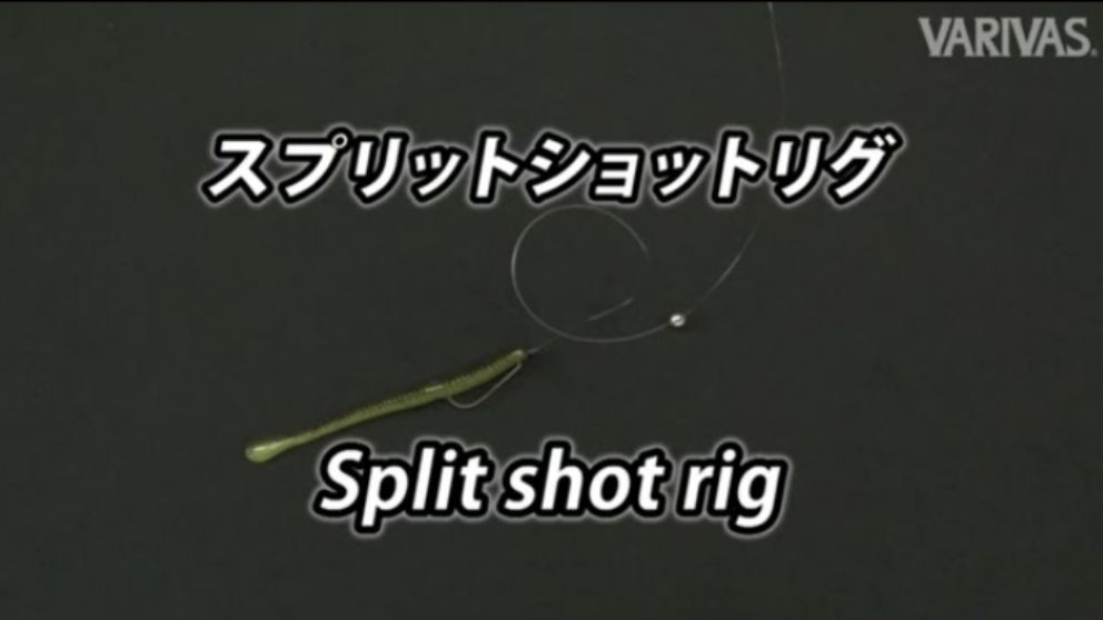 スプリットショットリグ