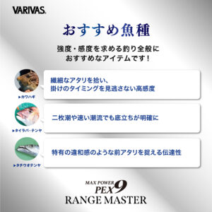 マックスパワーPE X9 レンジマスター 船