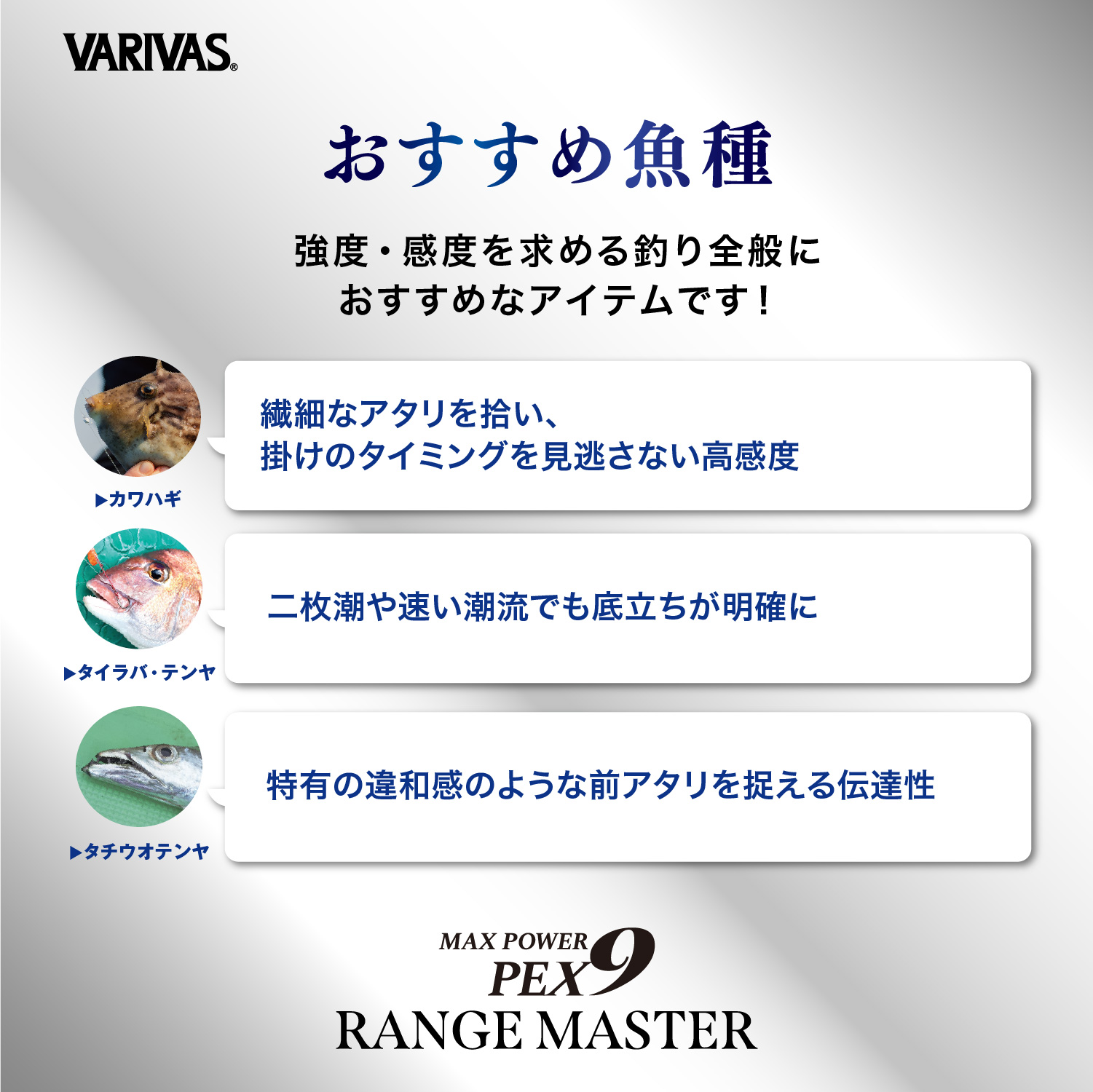 マックスパワーPE X9 レンジマスター 船