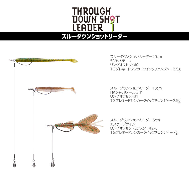 Through Down Shot Leader
