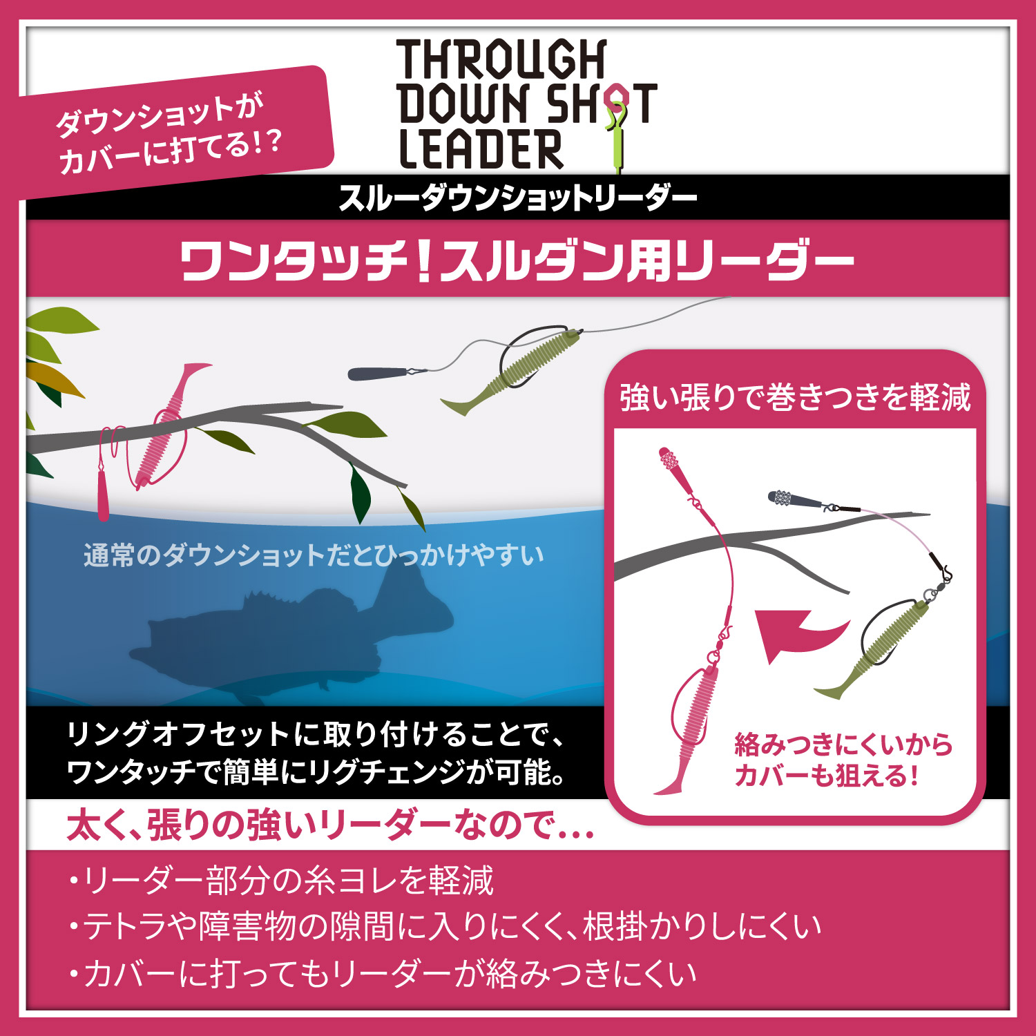 スルーダウンショットリーダー