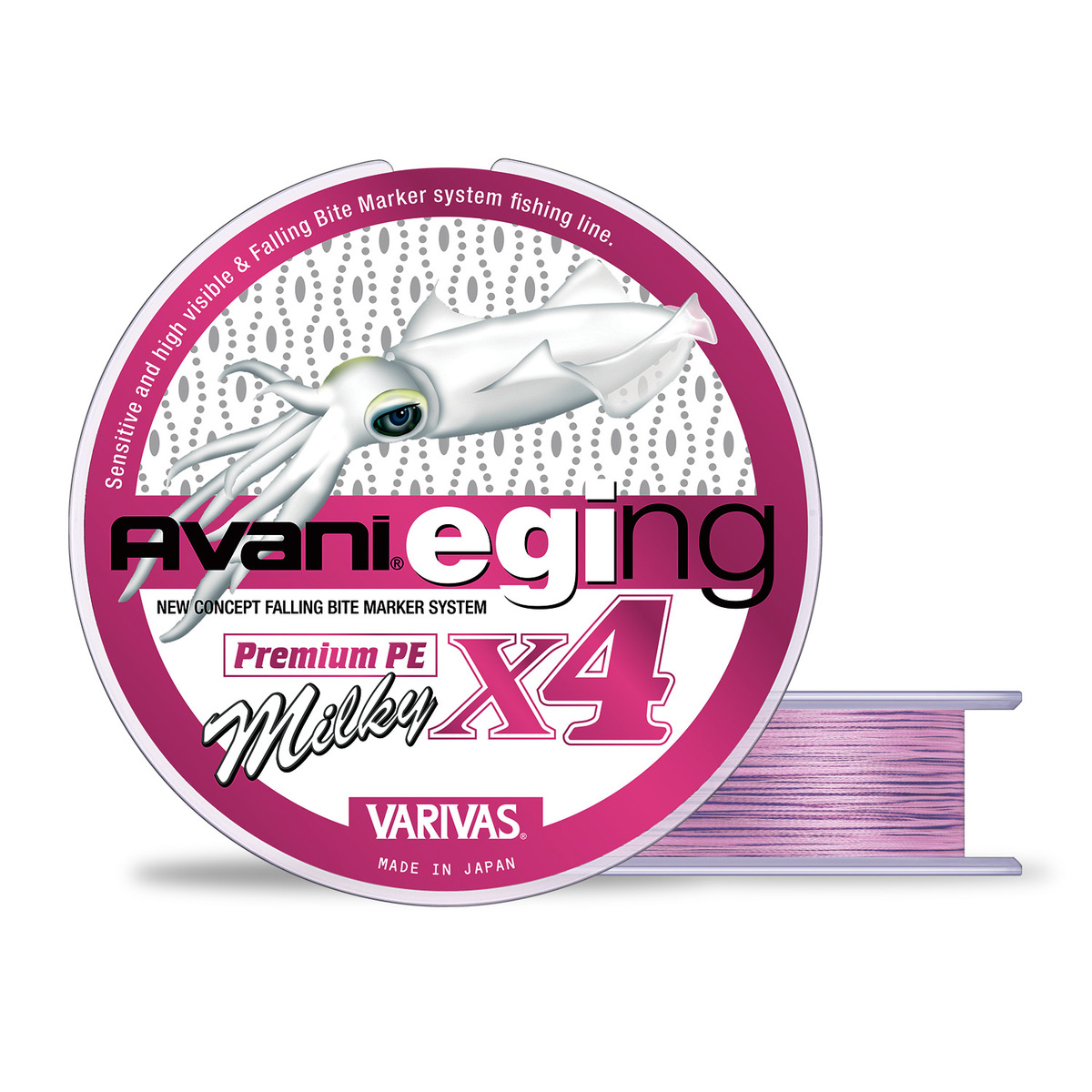 アバニ エギング プレミアムPE X4［ミルキー］