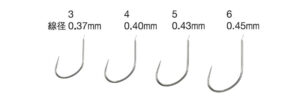 グラン鈎 スリム(細軸タイプ)