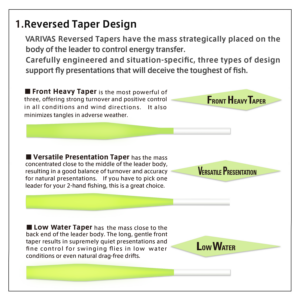 Tapered Leader Record Master SW FHT IGFA [Nylon]