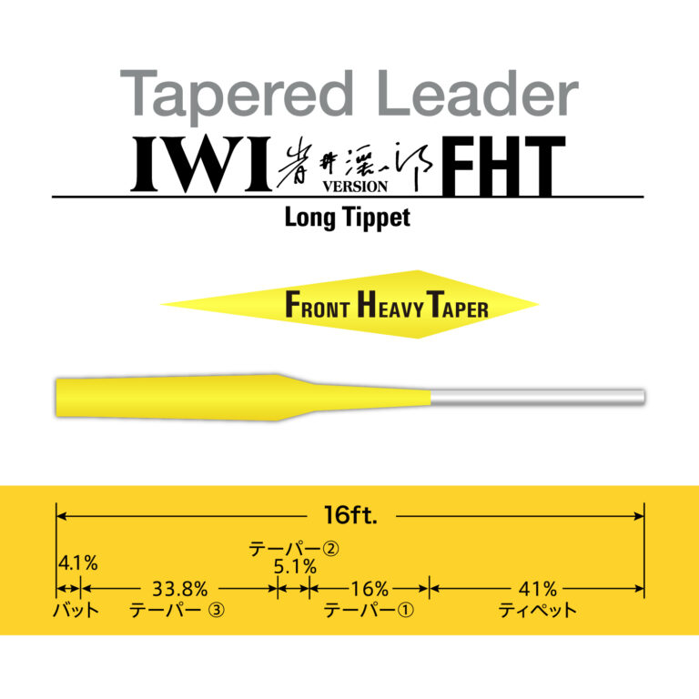 Tapered Leader IWI Version FHT [Nylon]