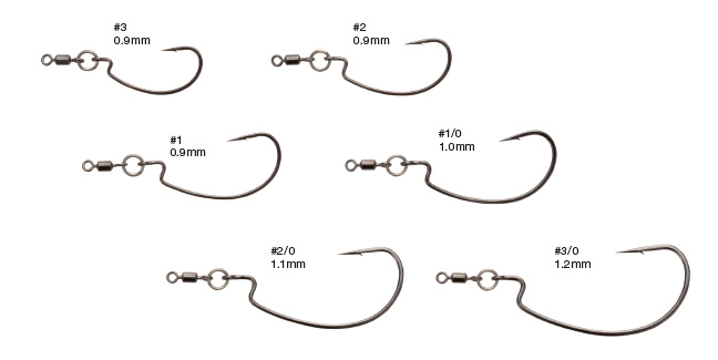 Ring Offset hook (Medium Heavy Wire)