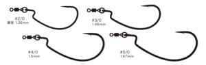 Ring Offset Monster hook (Ultra Heavy Wire)