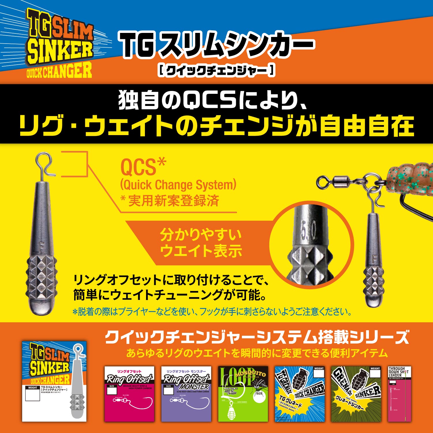 TGスリムシンカークイックチェンジャー