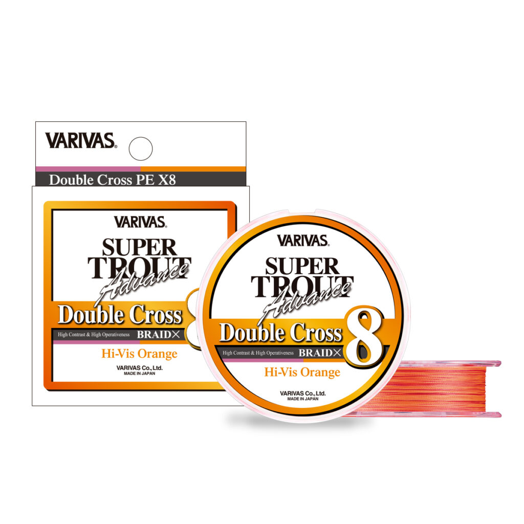 Super Trout Advance Double Cross PE X8 Hi-Viz Orange
