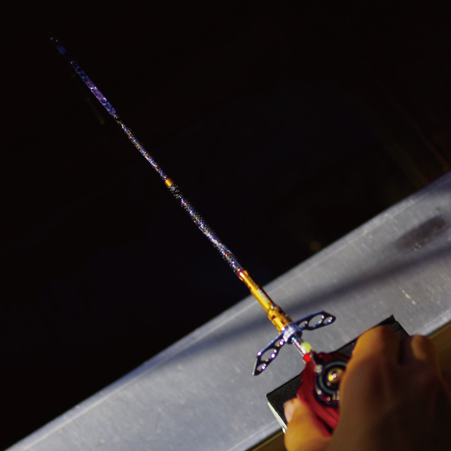 桧原MAX穂先延長アダプター サンセットオレンジエディション