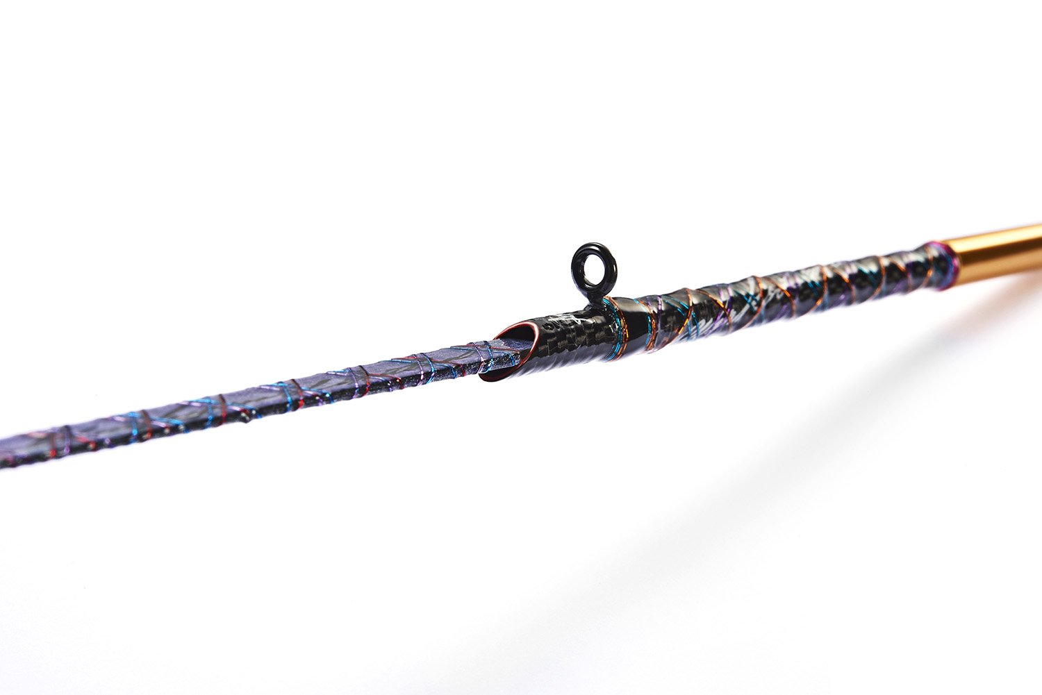 ワカサギ穂先  -桧原MAX319<br> 燻紫銀（いぶしぎん）SFX-