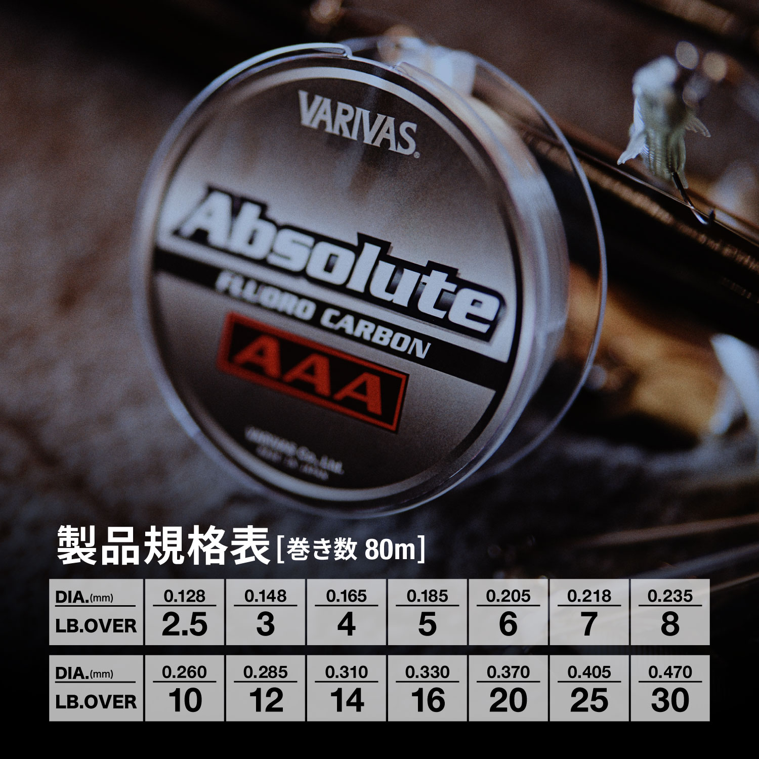 アブソルート AAA［フロロカーボン］