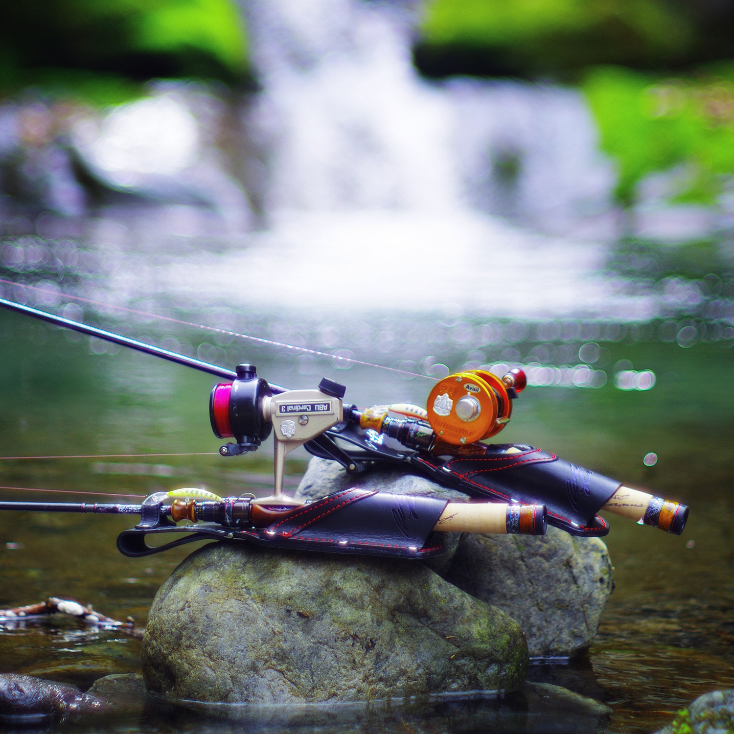 ジェットストリームヤマメ MRX ロッドホルダー[ブラック]