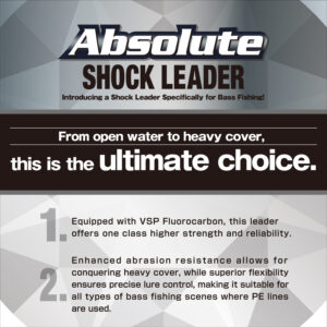 Absolute Shock Leader [VSP Fluorocarbon]