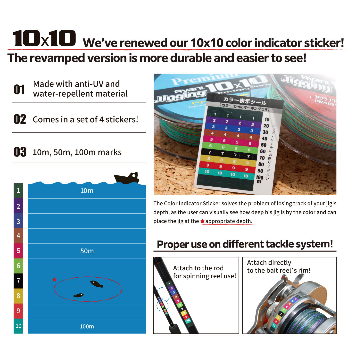 Avani Jigging 10×10 Max PowerPE X8