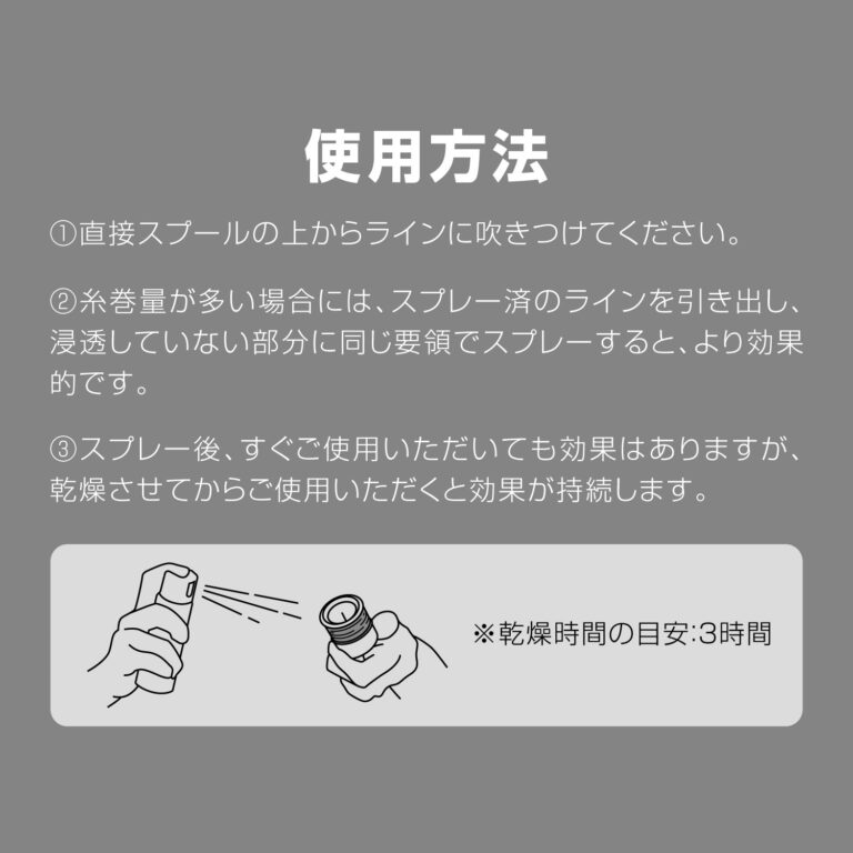 Line coating spray [PE ni Syu! Non-gus type]