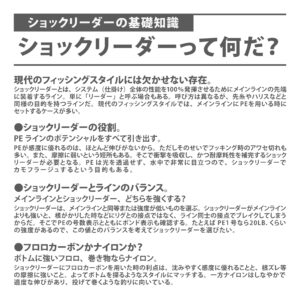 VEP ショックリーダー ［ナイロン］