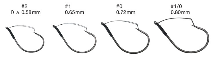 Mosquito (WITH FINE WIRE GUARD)(ULTRA FINE WIRE＆HIGH POWER CARBON／FOR WACKY ＆ UNDERSHOT RIG)