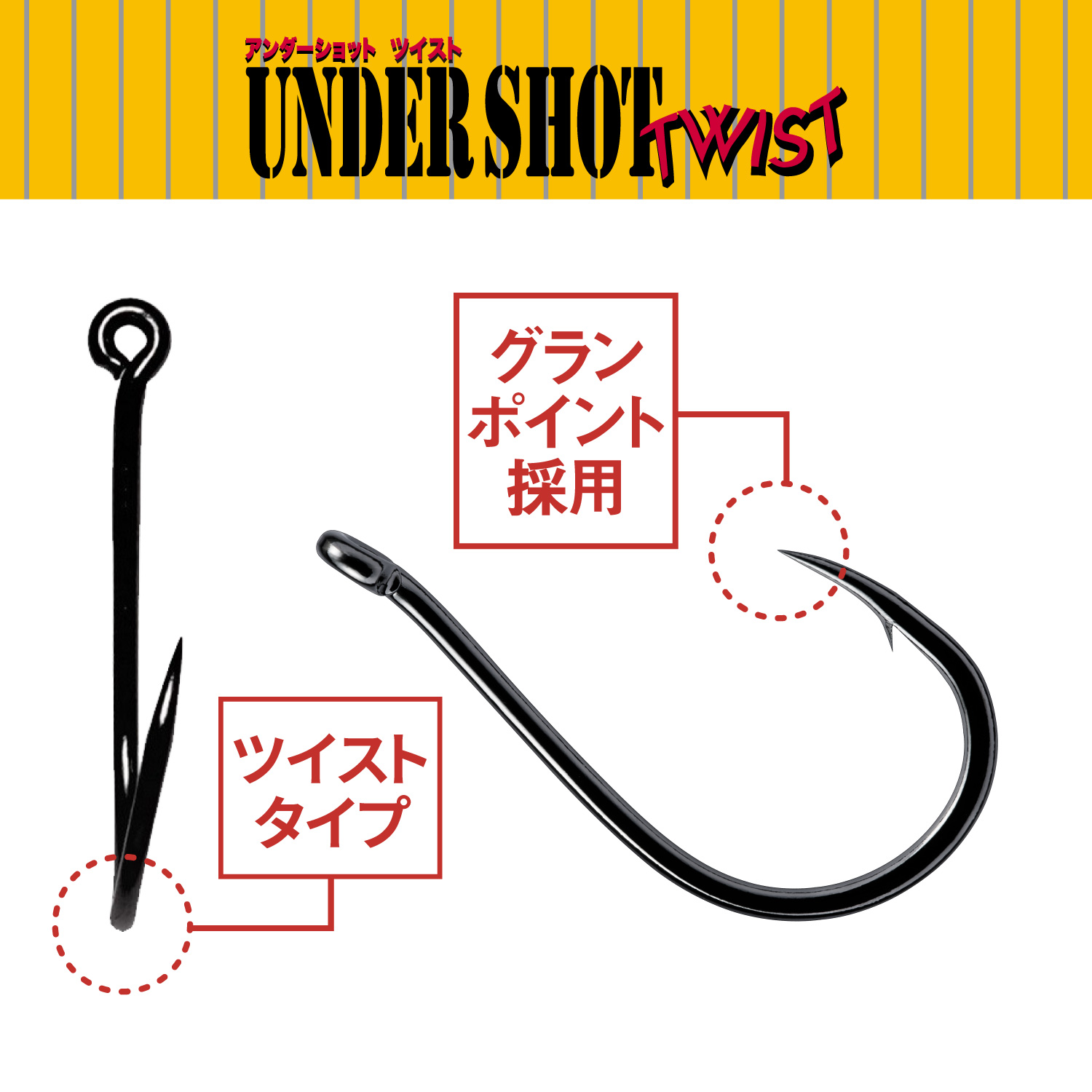 アンダーショット ツイスト