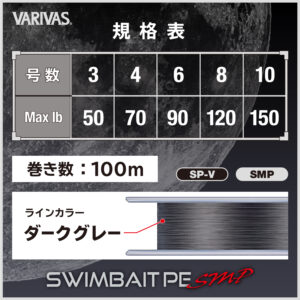 スイムベイトPE SMP X8