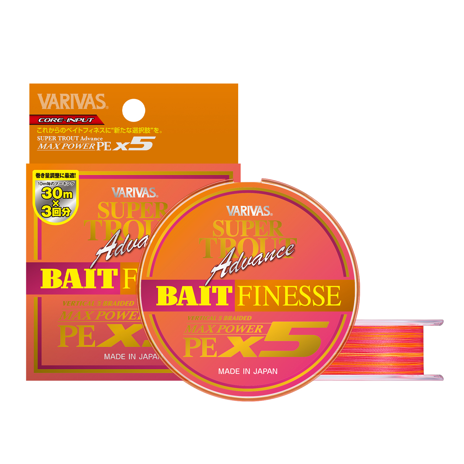 SUPER TROUT Advance BAIT FINESSE MAX POWER PE X5