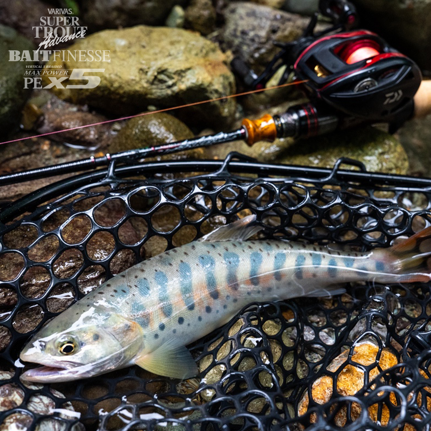 SUPER TROUT Advance BAIT FINESSE MAX POWER PE X5