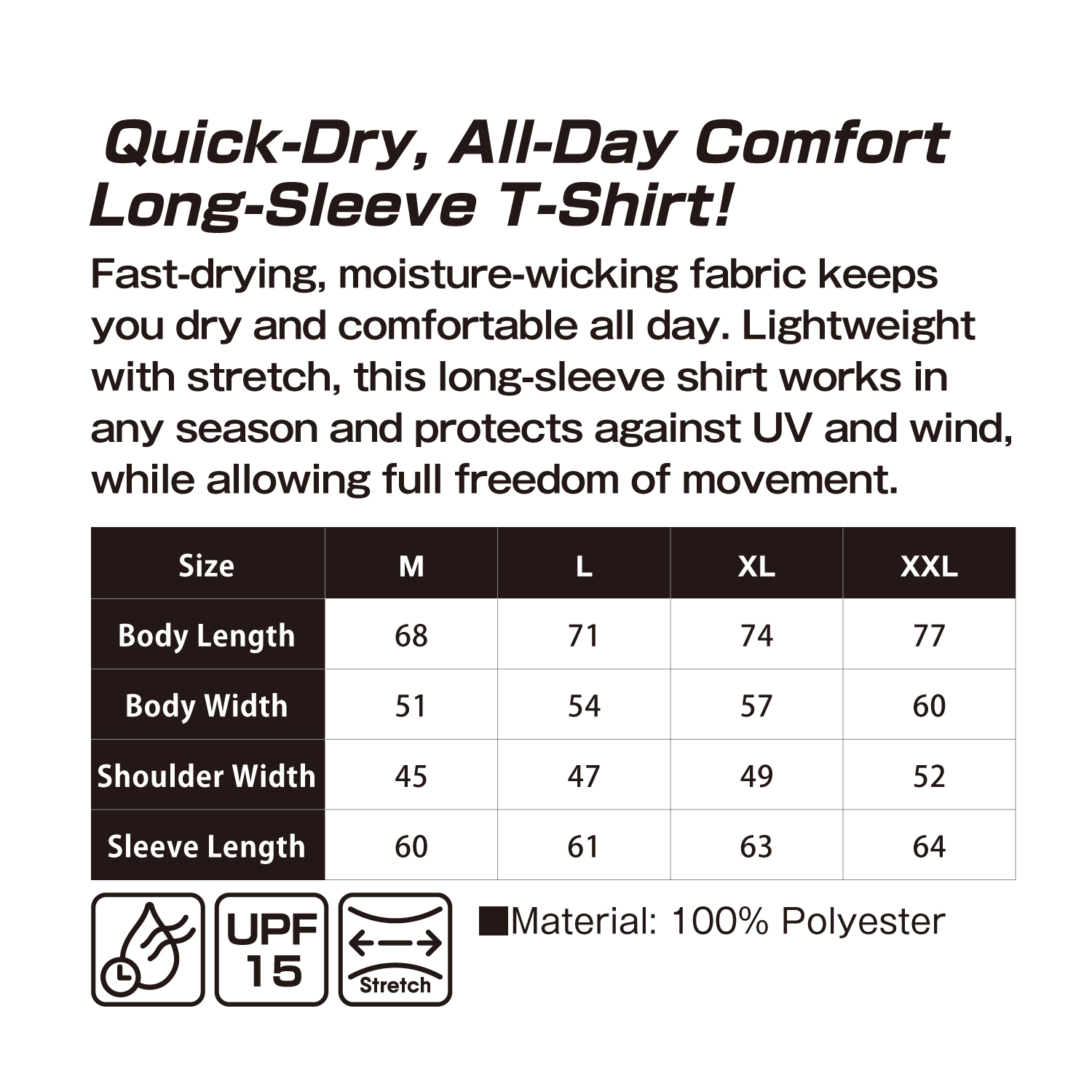 Dry Long Sleeve T-Shirt VAT-51