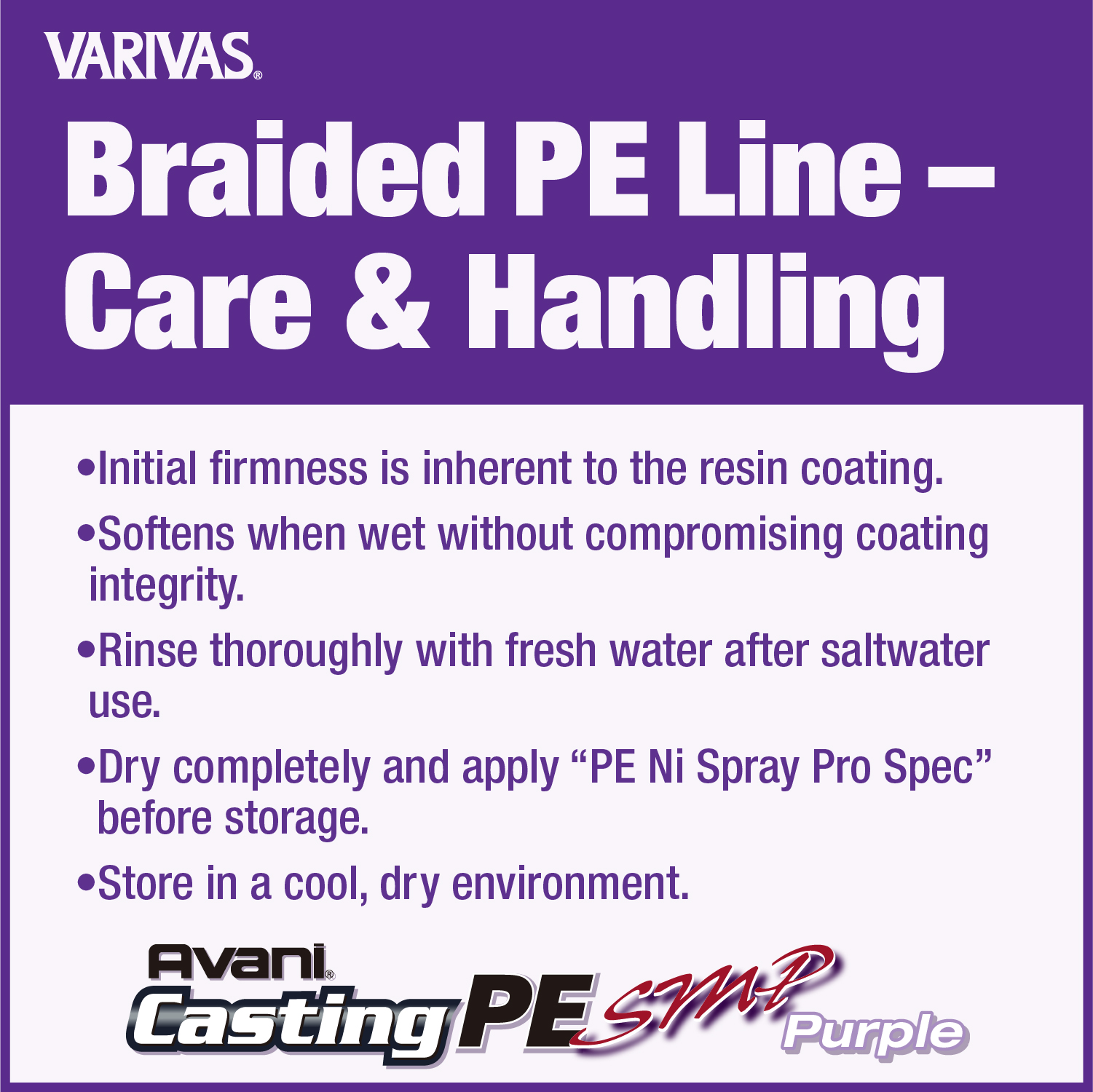 【Export-Only Product】Avani CASTING PE SMP X8 Purple