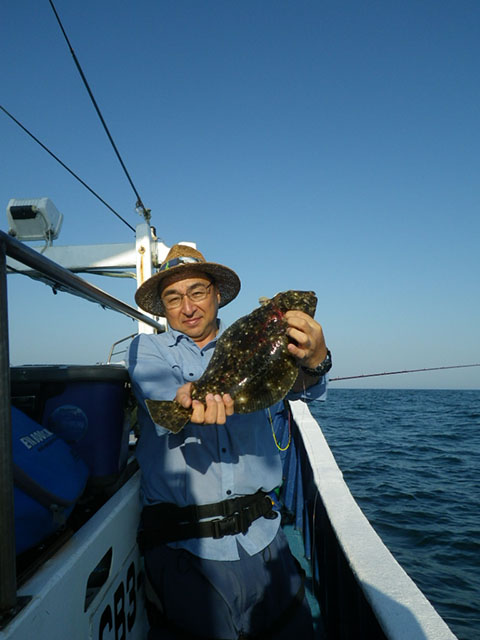 LTヒラメ 潮流れず苦戦 – 株式会社バリバス