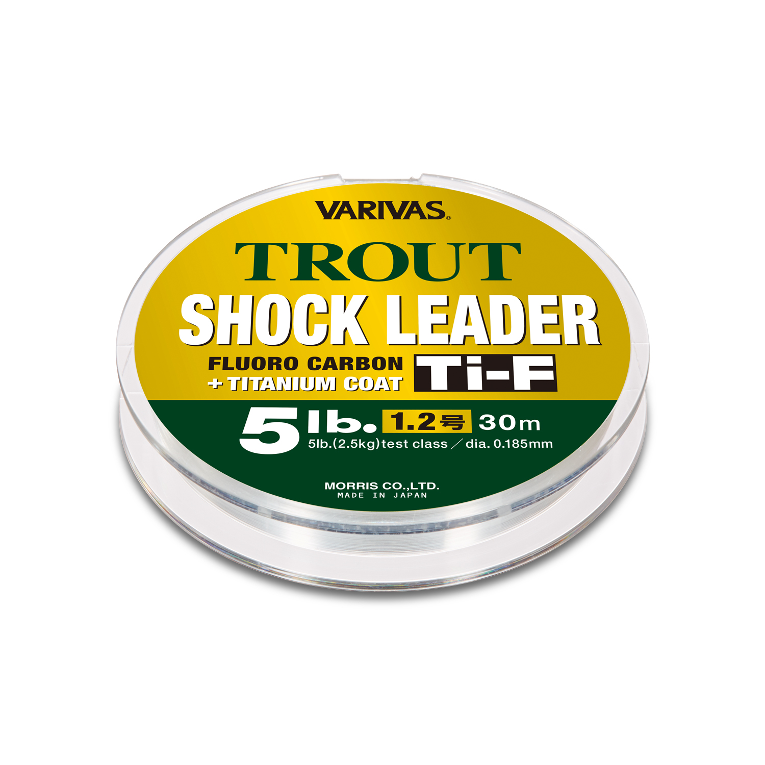 VARIVAS FLUOROCARBONE BIG TROUT SHOCK LEADER line 30 m 10 lb environ 4.54 kg 5566