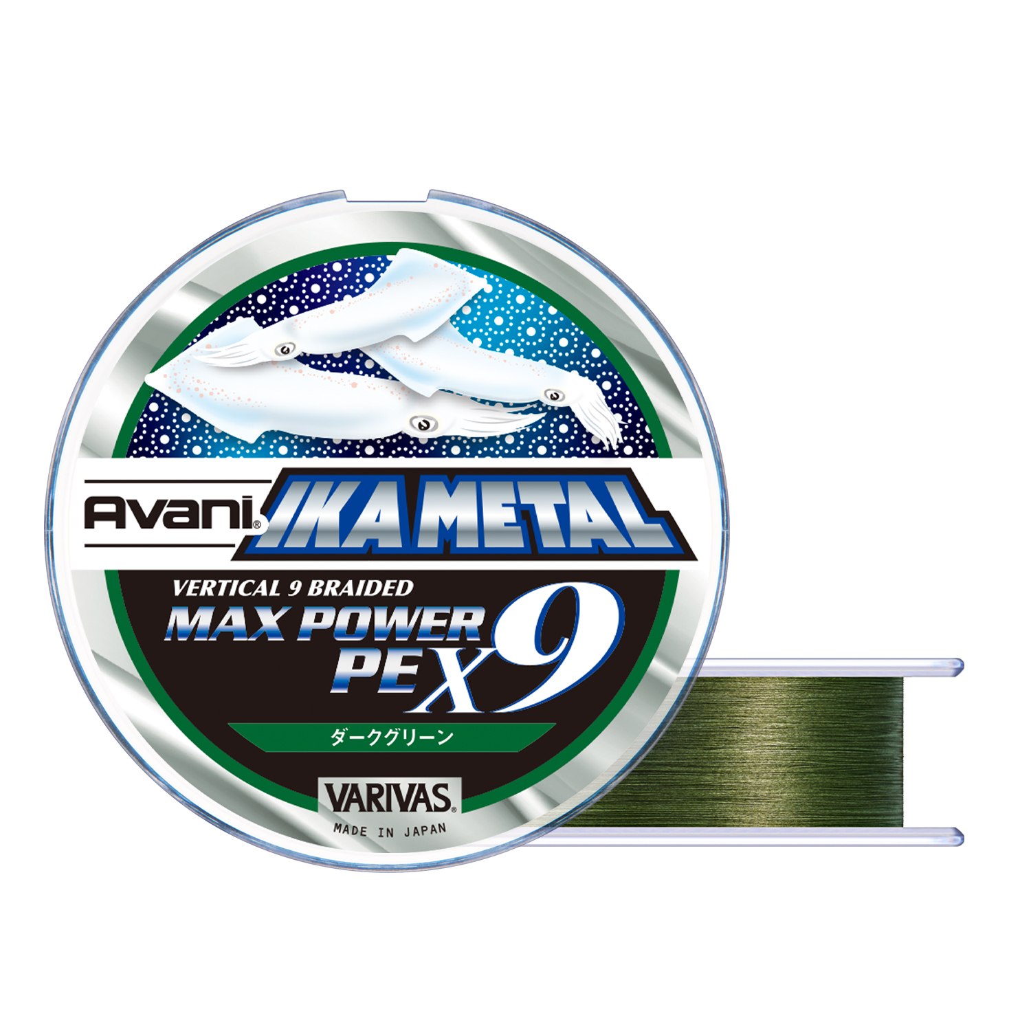 Varivas Avani Sea Bass Max Power PE X8 Stealth Gray - Veals Mail