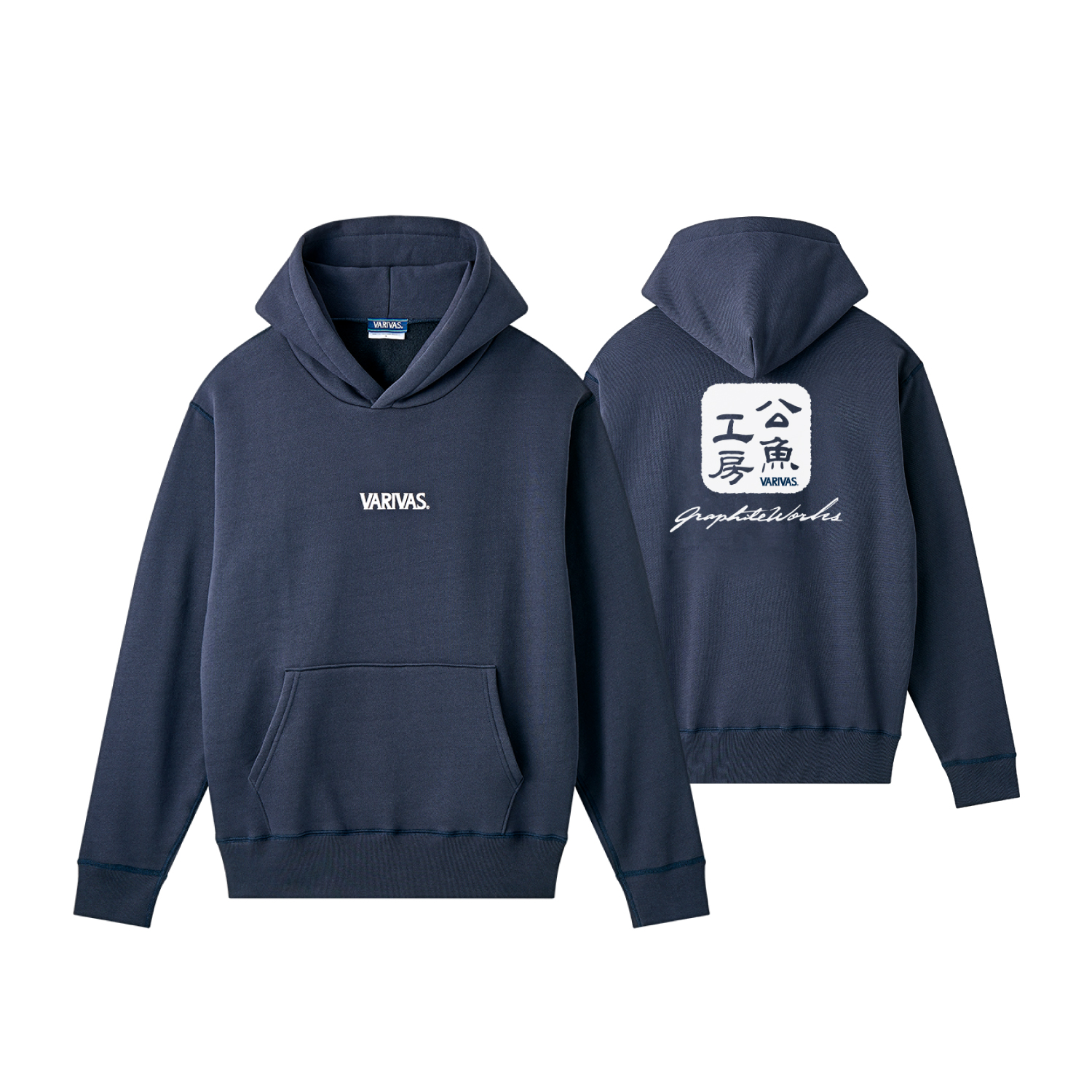 VARIVAS 公魚工房　パーカー バリバス VARIVAS 公魚工房 プルオーバーパーカー（VAAW-26） – 株式会社
