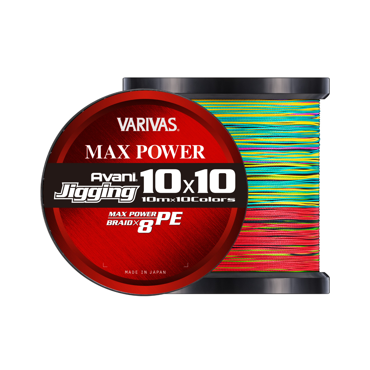 新品未使用★VARIVAS アバニ　ジギング 10×10 マックスパワー1.2号